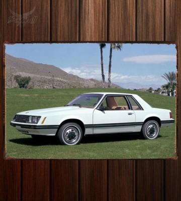 Металлическая табличка Mustang Coupe 459